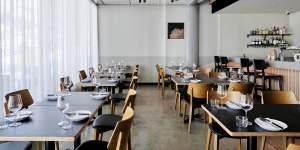 The dining room at Dada in Woden.