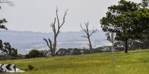 The Cranbourne West farmland at the centre of IBAC’s probe relating to Casey Council.