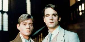 Anthony Andrews and Jeremy Irons in Brideshead Revisited.