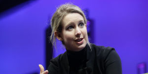 Theranos CEO Elizabeth Holmes. The SEC said the Theranos story was an important lesson for Silicon Valley.
