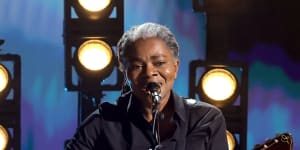 Tracy Chapman performs onstage during the 66th Grammy Awards earlier this month.