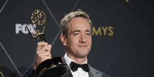 Matthew Macfadyen,winner of the best supporting actor in a drama series for Succession.