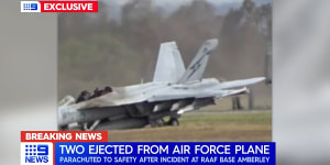 Warplanes grounded after RAAF jet crash near Brisbane