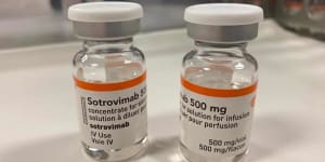 Sotrovimab is an artificial copy of natural immunity to COVID,and is sometimes prescribed before patients come to hospital with the virus.