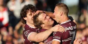 Manly shapes up to missing $3m in middles after downing Dragons with 13 men