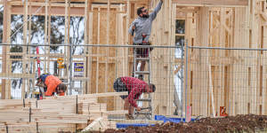 CSR says while housing construction is subdued,there are positive signs the sector will improve.