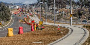 Light rail'crash'part of safety testing