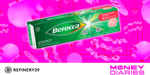 Berocca and therapy:What a charity worker on $75,000 spends in a week