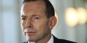 Recommended to break his pledge:Prime Minister Tony Abbott.