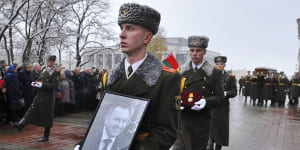 After suspicious death,Belarus’ top diplomat is buried