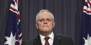 An emotional Prime Minister Scott Morrison said women had put up with too much “rubbish and crap” for too long.