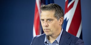 Health Minister Ryan Park. 