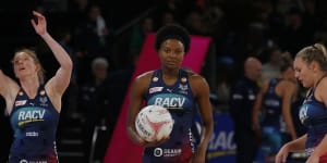 Tears of joy as'MJ'returns to the Vixens squad