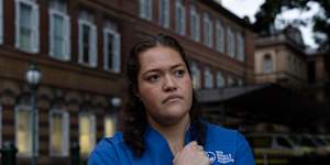 Nurse Talei Williams at RPA.
