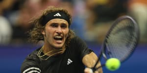 US Open fan ejected after Zverev complains about use of ‘most famous Hitler phrase’