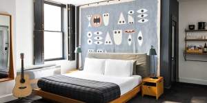 The Ace Hotel is a hip favourite in Manhattan’s Flatiron district. 
