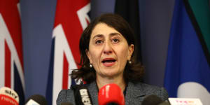 NSW Premier Gladys Berejiklian announces her resignation on Friday. 