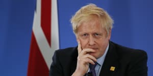 Boris Johnson has toughened his stance on Huawei after the NATO talks.