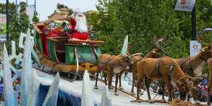 Adelaide celebrates Christmas early with its November Christmas Pageant. 