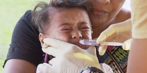 Countries urged to resume vaccines as 117m children risk missing measles shots