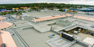 Delivery drones will operate off the roof of the Grand Plaza shopping centre in Logan.