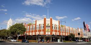 The historic Mates Limited building in Albury. 