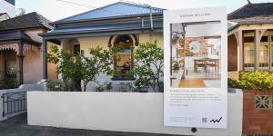 A house for sale in Marrickville in the inner west,where 5.65 per cent of homes transacted in the year to May 2022.