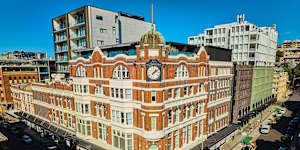 The 104-room QT Hotel Newcastle.