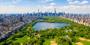 Central Park in New York.