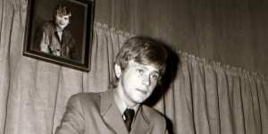 Johnny Farnham soon after the success of Sadie (The Cleaning Lady),in 1969.