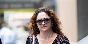 Sarah Cruickshank,former chief of staff to Gladys Berejiklian,arrives at the ICAC on Tuesday. She is not accused of wrongdoing.