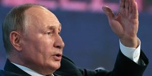 ‘We will not supply anything’:Putin,in defiant speech,threatens Western gas and grain supplies