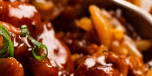 RecipeTin Eats’ Chinese honey pepper chicken stir-fry.