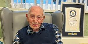 World’s oldest man,111,says weekly fish and chips are key to his long life