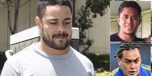 Police seize CCTV of Jarryd Hayne at bowling club with Eels teammates Brad Takairangi and Kaysa Pritchard