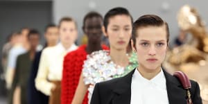 The Loewe spring 2024 ready to wear collection by Jonathan Anderson,shown at Paris Fashion Week.