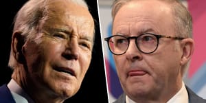 US President Joe Biden’s last-minute cancellation leaves Prime Minister Anthony Albanese’s showcase summit in tatters. 