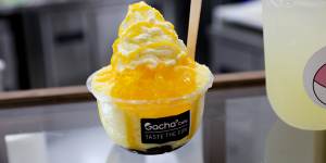 Mango milky snow.