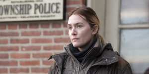 Kate Winslet in Mare of Easttown. 