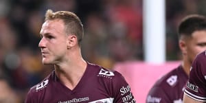 Hands off:Manly shoot down hopes of Dolphins attempting to lure DCE home