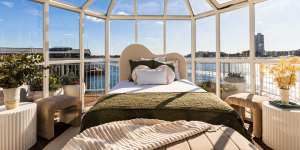 Glass rooms pop up at Sydney harbourside hotel for winter