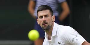 Novak Djokovic was outclassed by Carlos Alcaraz in the Wimbledon men’s singles final