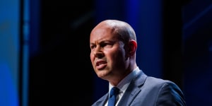 Pressed on how either would pay down Australia’s record debt,Treasurer Josh Frydenberg,pictured,and his Labor counterpart Jim Chalmers this week said they would rely on economic growth to help erase the nation’s red ink.