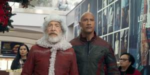 The Rock’s Christmas comedy is neither naughty nor nice