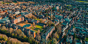 Winchester offers a glorious abundance of English cliches.