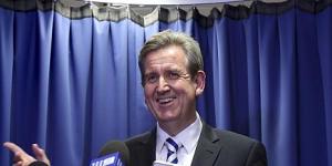 NSW premier Barry O’Farrell said he did not receive the $3000 Grange. “Having checked with my wife as recently as today we are both certain that it was not received.” 