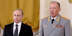 Colonel General Alexander Dvornikov,pictured with Russian President Vladimir Putin in 2016,was in charge of Moscow’s war in Ukraine for seven weeks before being dumped.