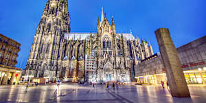 Cologne Cathedral grants us access to the infinite,prefigured by the 632 years it took to build. 