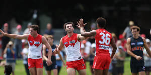 McDonald steps up to give tantalising glimpse of Swans’ post-Buddy era