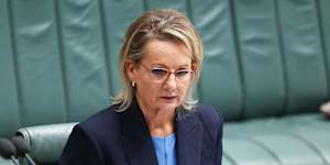 Opposition leader Sussan Ley.